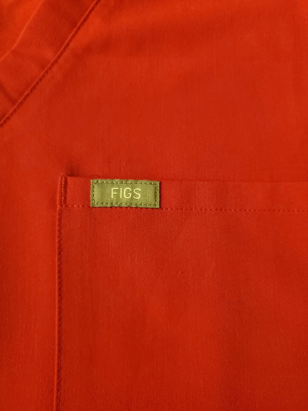 FIGS Technical Collection Shocking Pink V-Neck Scrub Top S - Picture 5 of 8